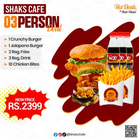 3 Persons Deal