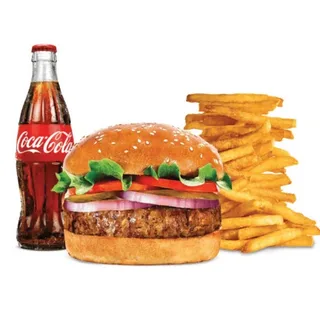 1 Chicken Petty Burger, 1 Reg. Fries, 1 Reg. Drink