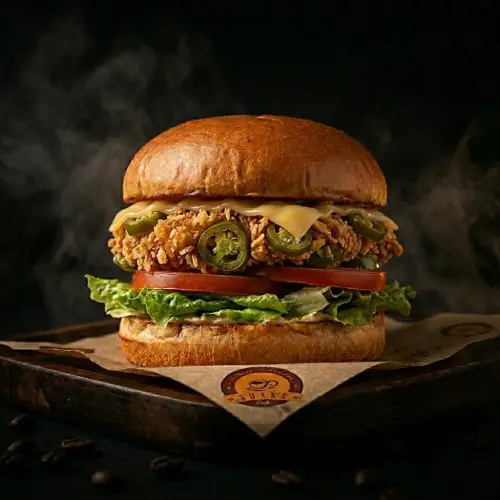 Chicken Jalapeno Burger